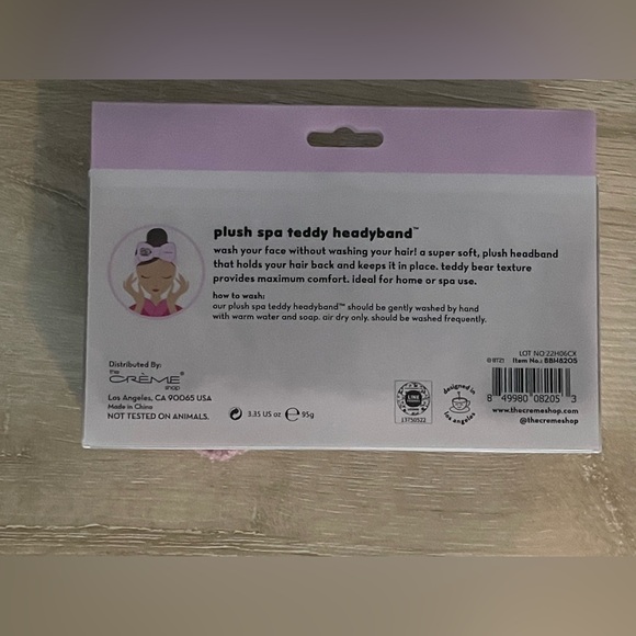 Creme shop
BT21 Pink Teddy Headband
New in box - Picture 2 of 2